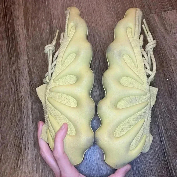 Mens Yeezy 450 HP5426 Sulfur - 10 - Picture 6 of 11